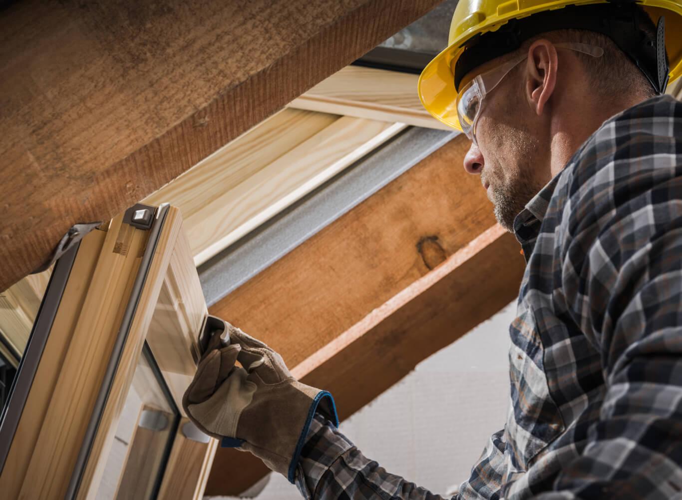 Montowanie okien dachowych